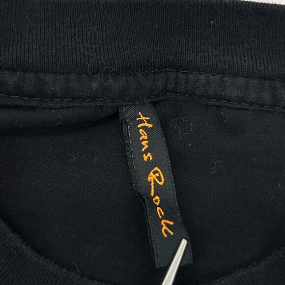 FC Barcelona T Shirt Mens S Small Black FCB Soccer Football Futbol Hans Rock - Picture 5 of 6